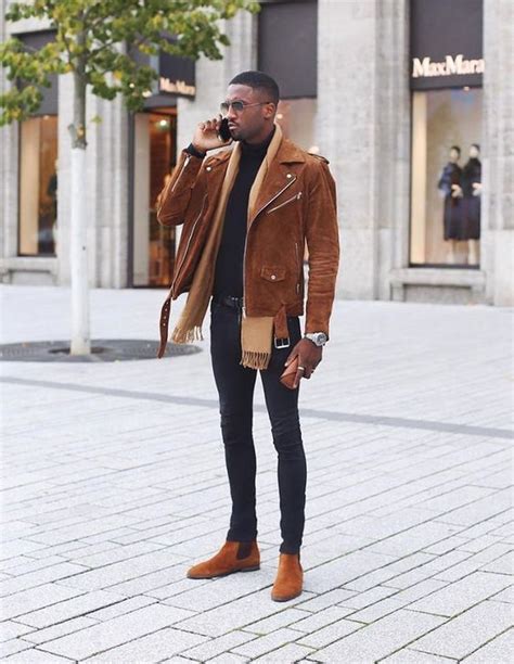 what to wear with brown ysl chelsea boots